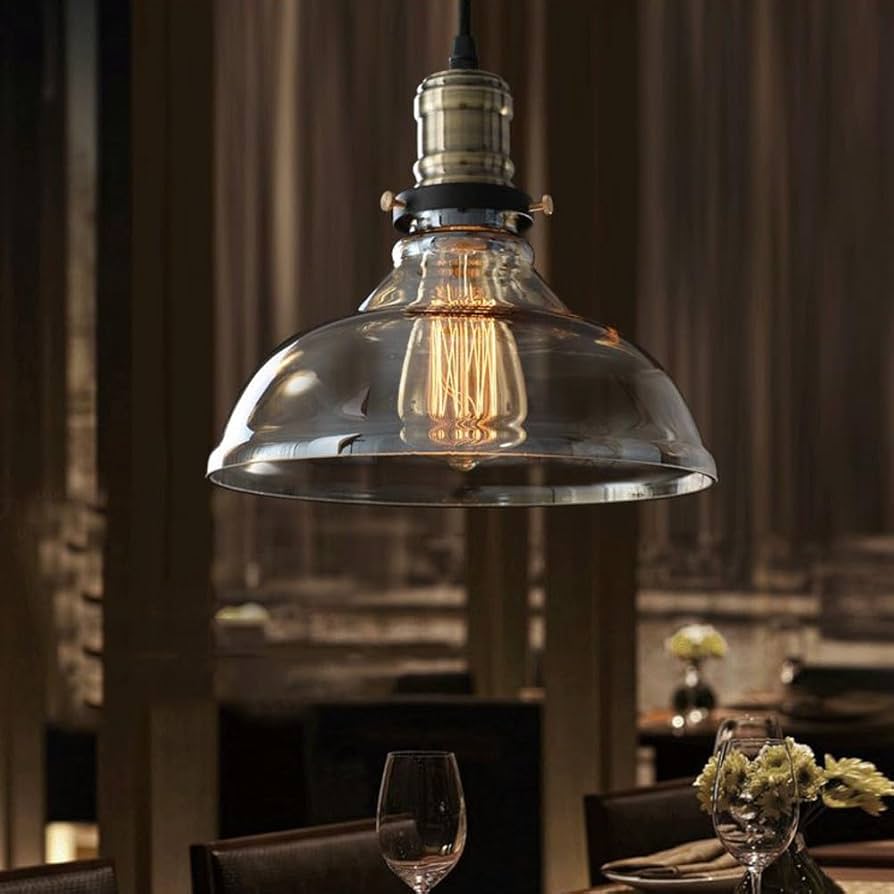 XYBZJP Retro Industrial Style Ceiling Light Fixture, E27
